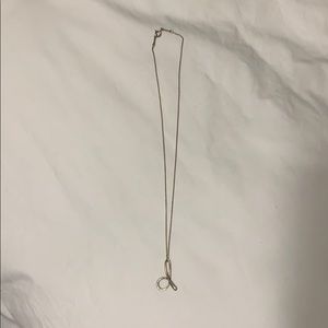 Tiffany & Co Elsa Peretti letter “d” pendant